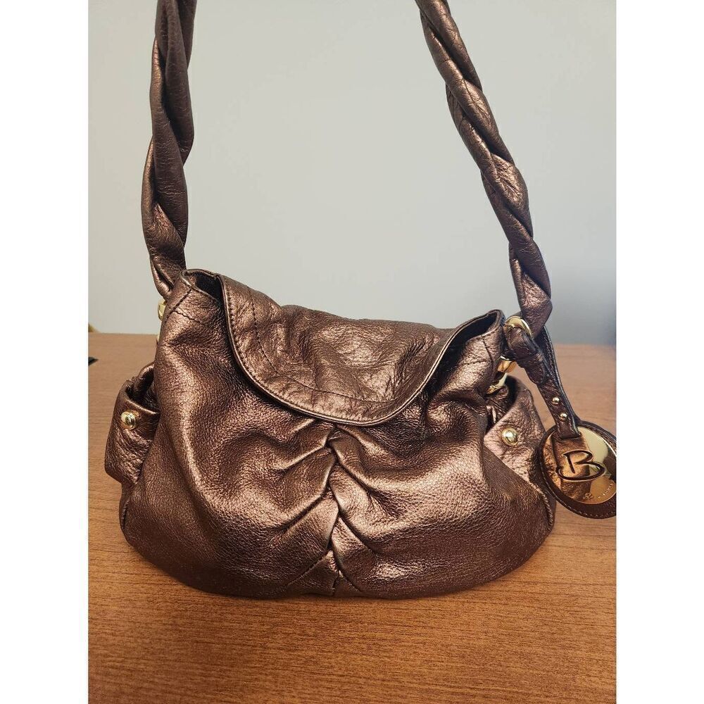 B. MAKOWSKY Beautiful COPPER Slouch Shoulder Bag